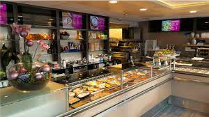 The Ashcombe campus cafeteria